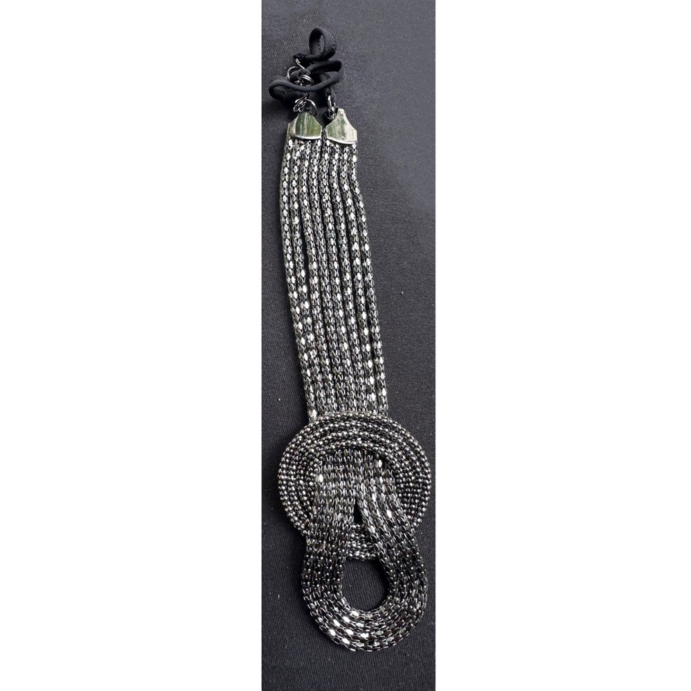 Silver African Inspired Necklace